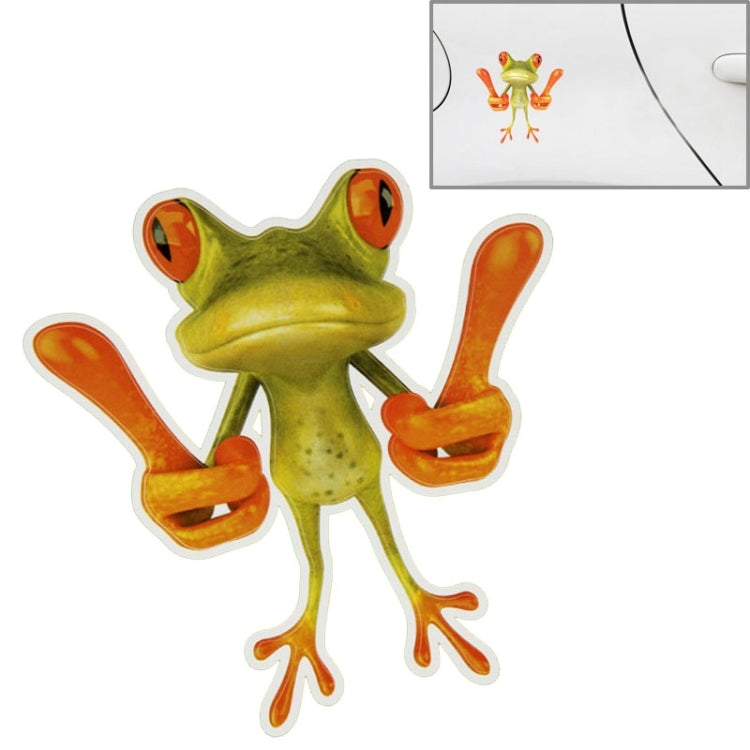 Frog Pattern Car Sticker