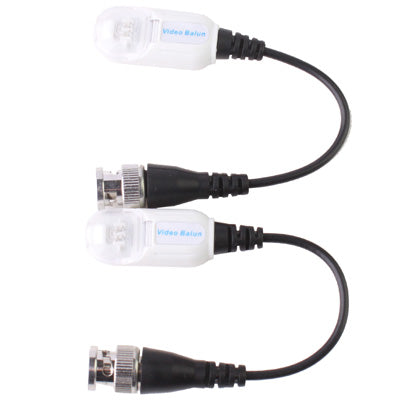 2 PCS Passive UTP Network Video Balun CAT5 to Camera... – Bulky Mart