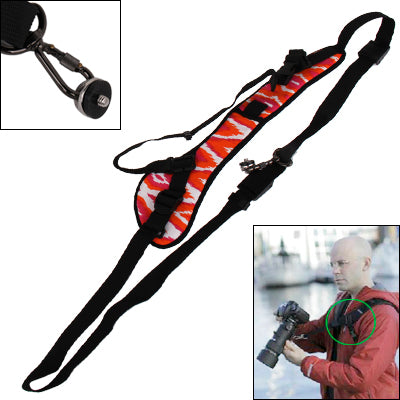 Safe & Fast Quick Rapid Camera Single Sling Strap with Strap Underarm Stabilizer, Single Sling Strap