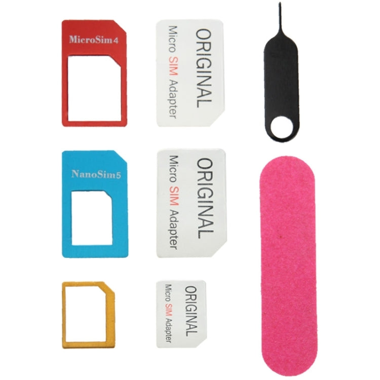 Nano SIM to Micro SIM Card Adapter + Nano SIM to Standard SIM Card Ada ...