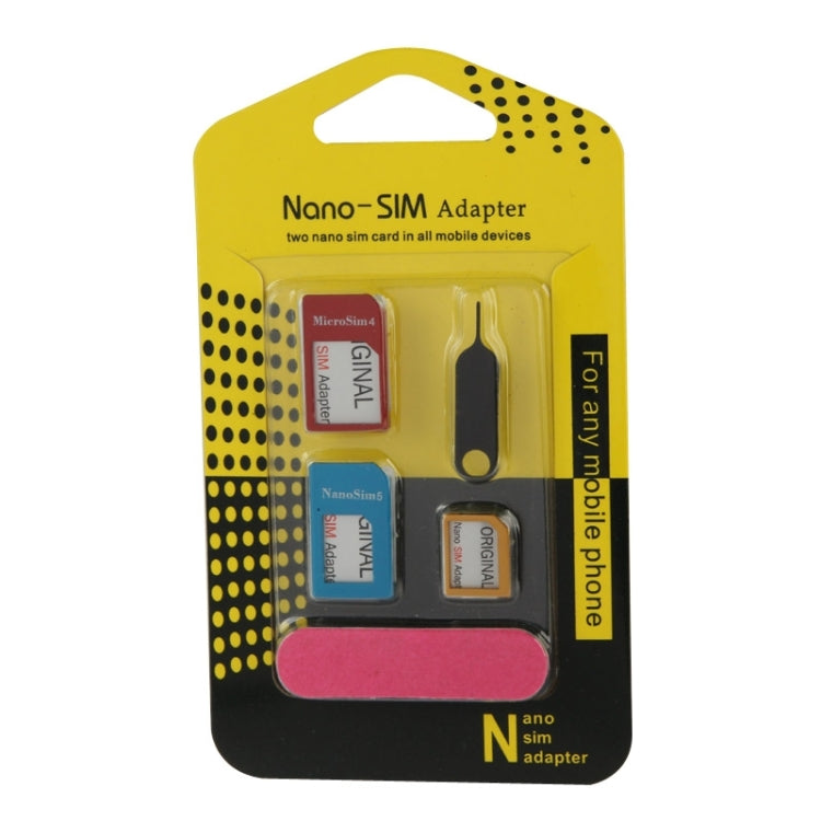 Nano SIM to Micro SIM Card Adapter + Nano SIM to Standard SIM Card Ada ...