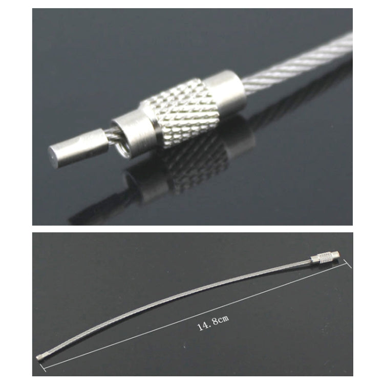Continuous Wire Rope Ring Outdoor Camping Multifunctional Steel Wire Rope Ring / Stainless Steel ...