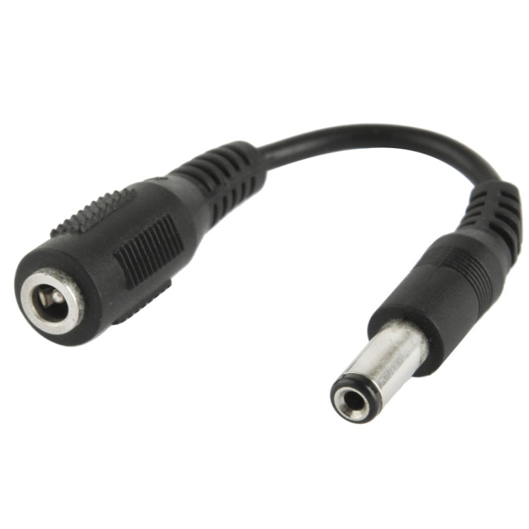 5.5 x 2.5mm Male to 3.5mm Female DC Plug Adapter