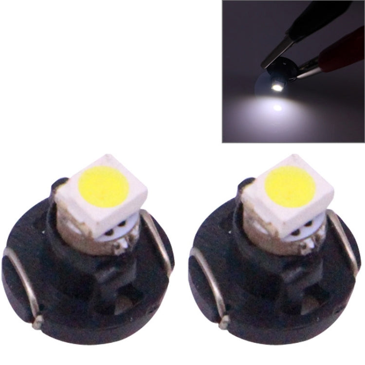 2 PCS T3 White Light 0.1W 5LM 1 LED SMD 3528 LED Instrument Light