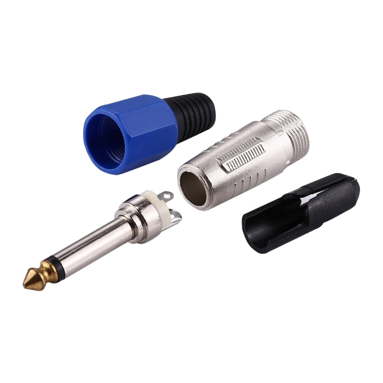 Mic Patch 6.35mm Male Plug Microphone Patch Snake Cable TRS... – Bulky Mart