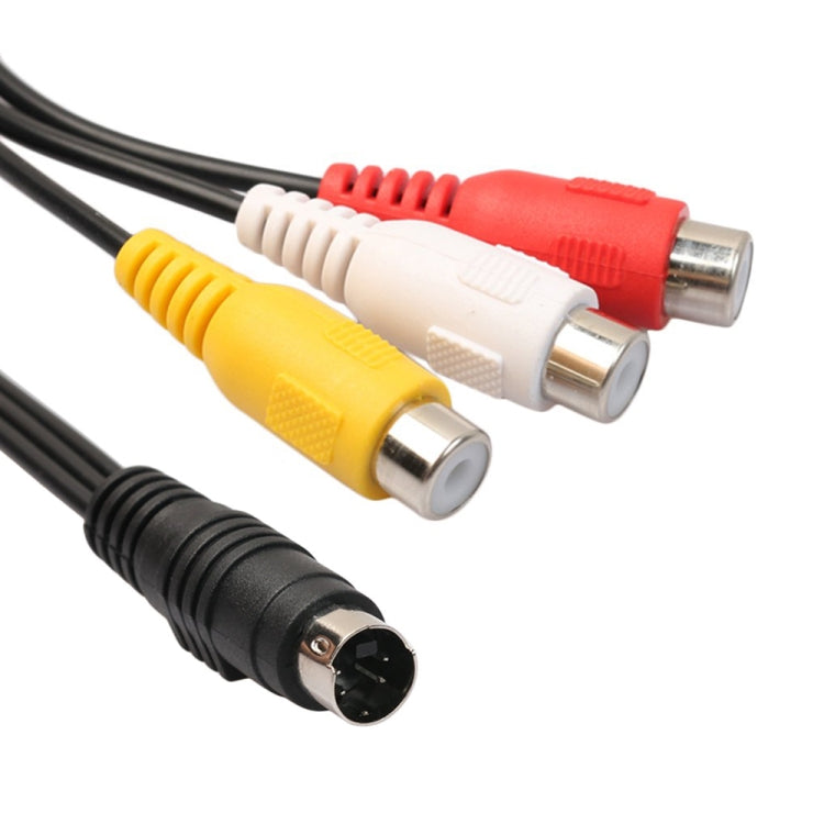 4-pin S-Video TV to RCA Converter AV female Cable... – Bulky Mart