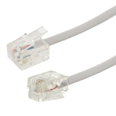 4 Core RJ11 to RJ11 Telephone cable