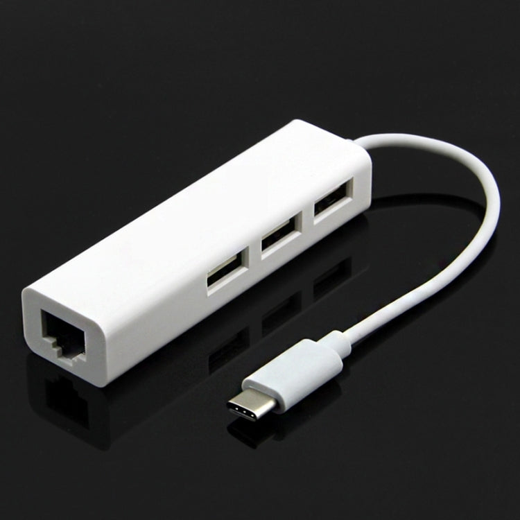 Type-C to 3 x USB and RJ45 Multi-function Adapter,... – Bulky Mart