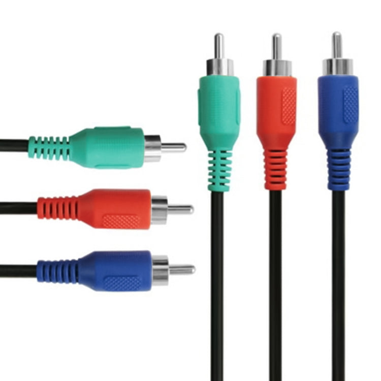 AV 3 RGB Male To 3 RGB Male Cable