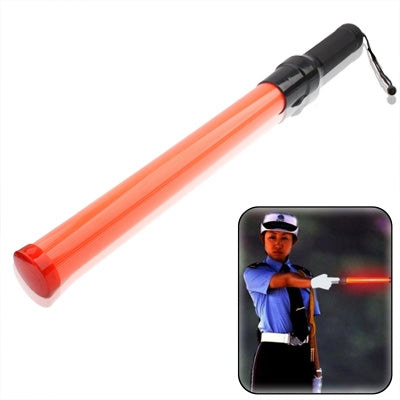 Safety Traffic 3-Mode Control Red LED Baton with Alarm Function