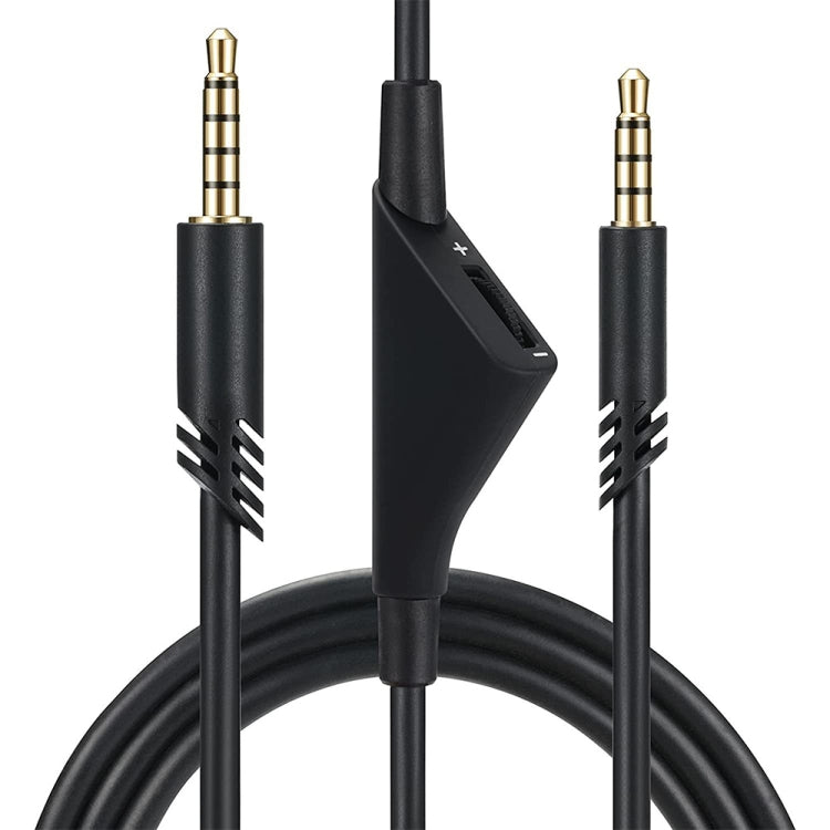 ZS0175 For Logitech Astro A10 / A40 / A30 3.5mm Male to Male Volume