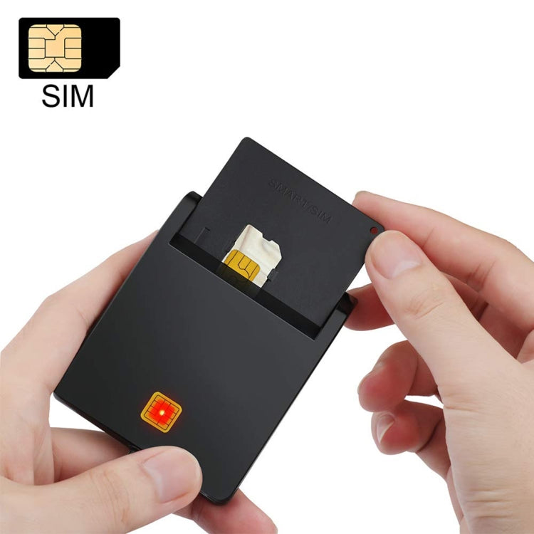 ROCKETEK SCR1 CAC ID SIM Chip Smart Card Reader, SCR1 | Bulky Mart
