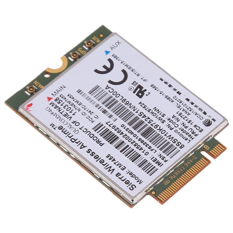 EM7455 Sierra Wireless FDD/TDD LTE Cat6 4G Module, 4G CARD for Lenovo ...