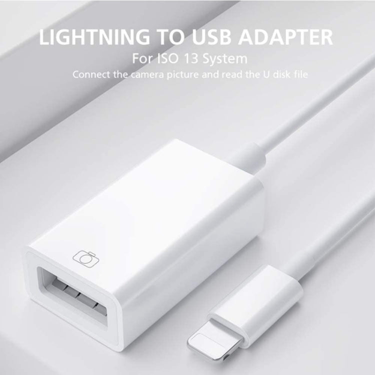 FA-STAR ZS-KL21826 8 Pin to USB 3.0 OTG Adapter, Supports IOS 13 and A ...