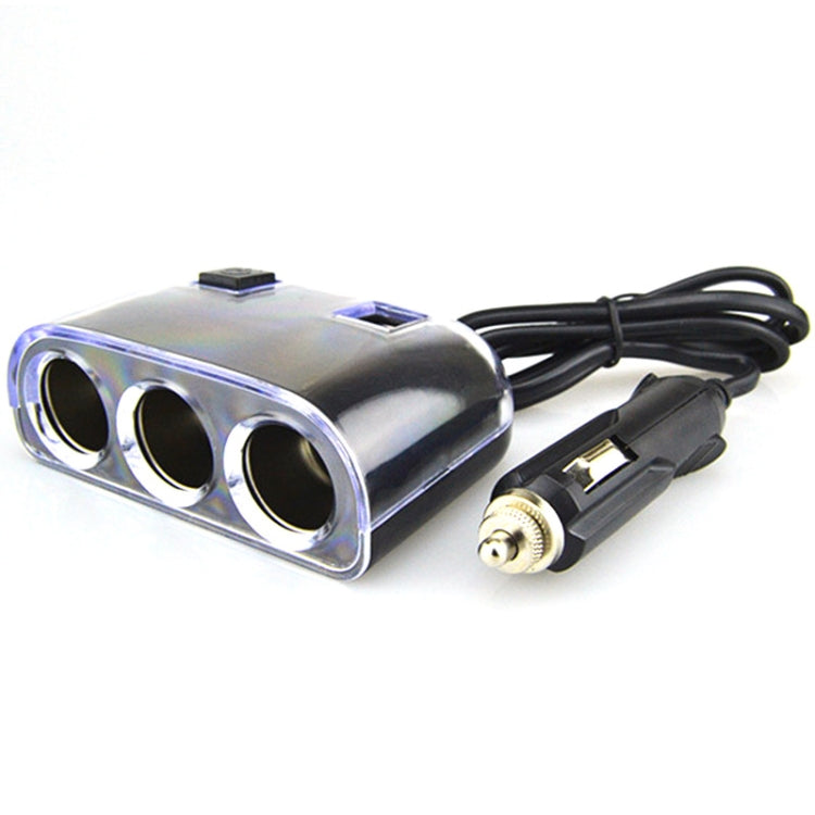 Car Cigarette Lighter Splitter Adapter 3 Socket Cigarette Lighter