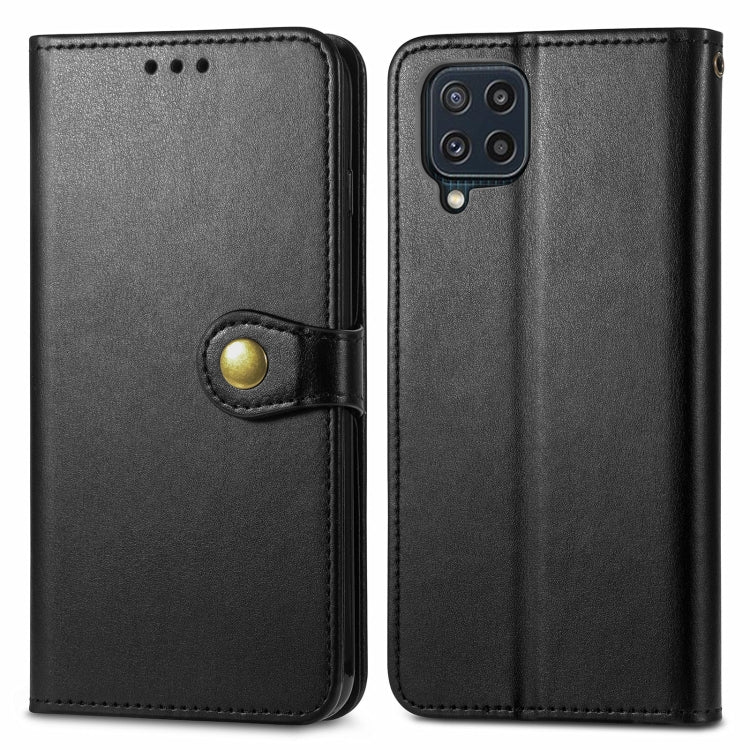Solid Color Leather Buckle Phone Case with Lanyard & Photo Frame & Card Slot & Wallet & Stand Function, For Samsung Galaxy M32, For Samsung Galaxy A82 5G, For Samsung Galaxy A03s 164mm, For Honor V40 5G