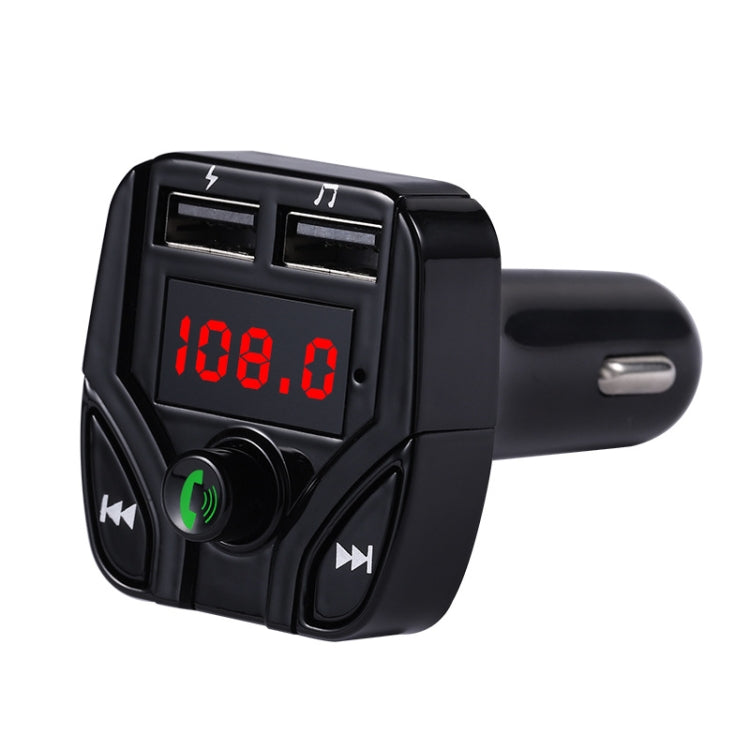 C4 Bluetooth MP3 Hands-free Car Device LCD FM Transmitter Dual USB