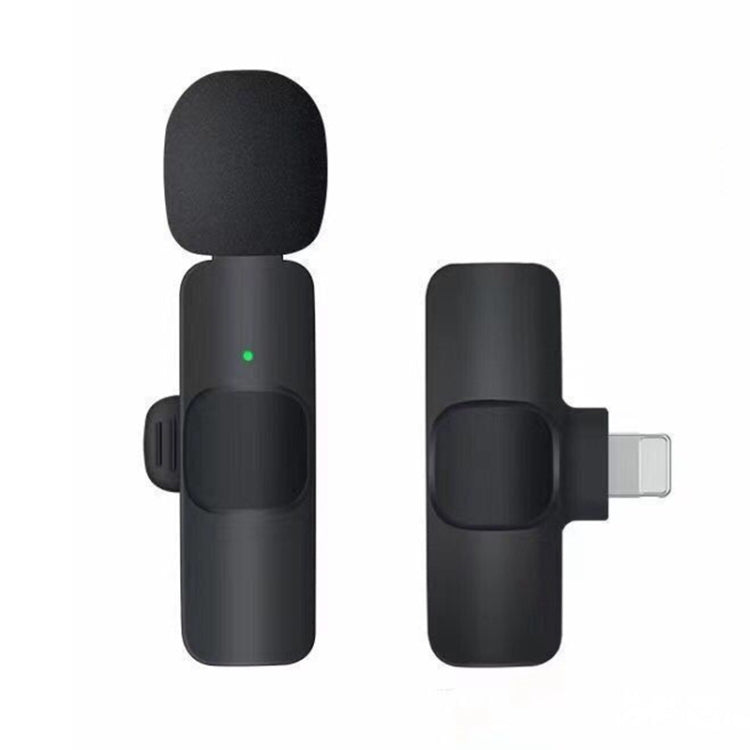 K9 Wireless Clip-on Auto-Sync Noise Cancelling Live Mini Microphone