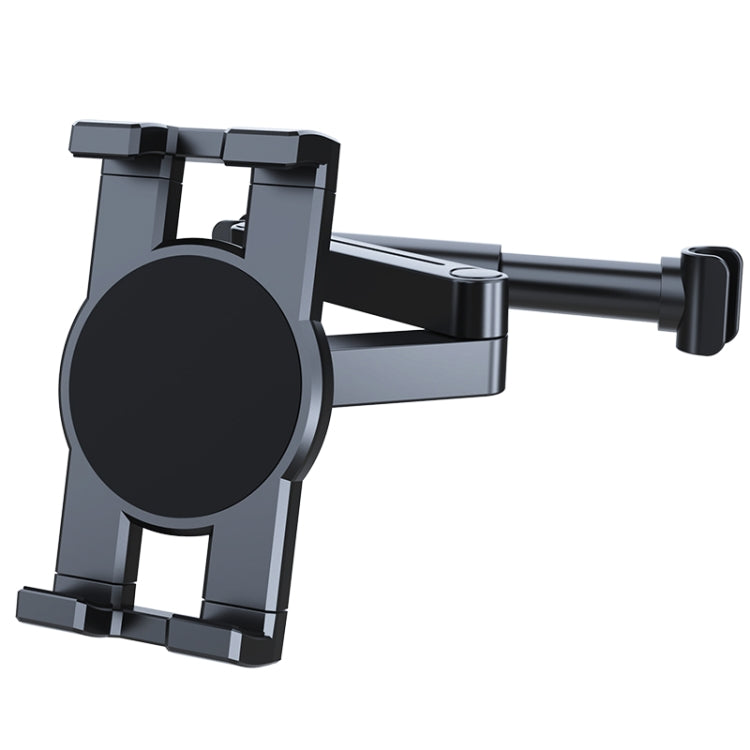 A081+X159 Car Backseat Headrest Tablet Bracket Long Arm Collapsible