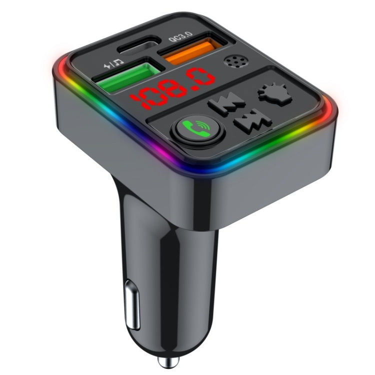 PDF18 Mobile Phone Charger Adapter USB+Type-C PD25W QC3.0 Car Phone