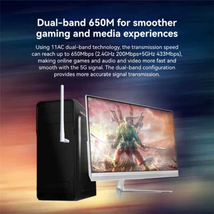 Computer Lb LB-LINK WDN650A For Decktop Computer Laptop Dual Band 650M Wireless US ...