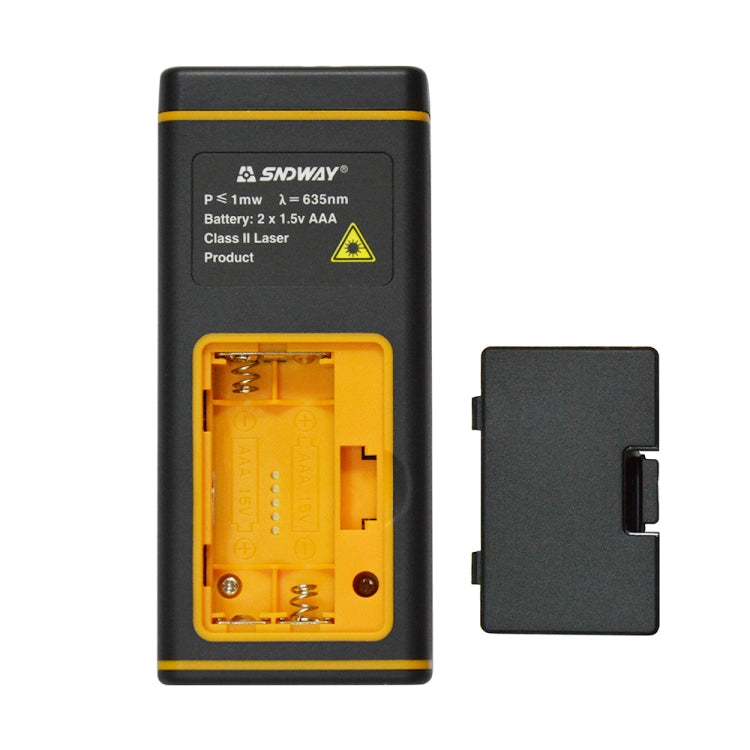 SNDWAY Double Horizontal bubble Rangefinder Laser Distance Meter Range ...