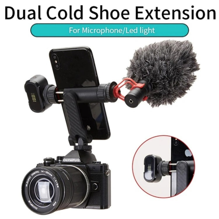 JMARY BH-05 360-Degree Rotating Mount Camera Holder Smartphone Clamp Bracket, BH-05