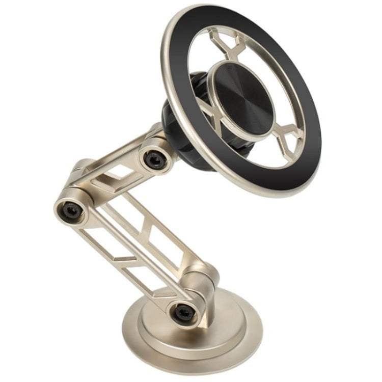 G188 Aluminum Alloy Adjustable Cellphone Stand Car Dashboard Magnetic