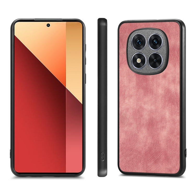 Vintage Leather PC Back Cover Phone Case, For Xiaomi Redmi Note 14 5G, For Xiaomi Redmi Note 14 Pro+ 5G, For Xiaomi Redmi Note 14 Pro 5G