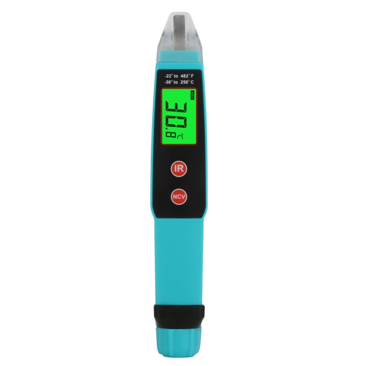 JHL-18A Digital Non-Contact Thermometer AC Voltage Detector Infrared Thermometer Voltage Pen Type Handheld Induction Voltage Tester