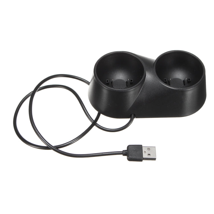 VR Controller Charger Dual USB Dock Game Charging Station Stand for