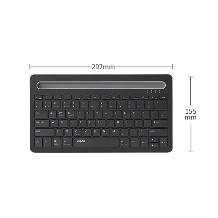 Rapoo XK100 78 Keys Wireless Bluetooth Office Business Keyboard | Bulk ...