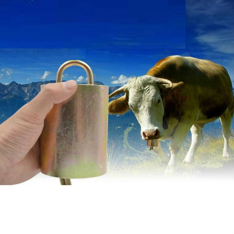 Special Loud Thick Cow Horse Sheep Farm Animals Anti-Lost Loud Bell, SIZE:L