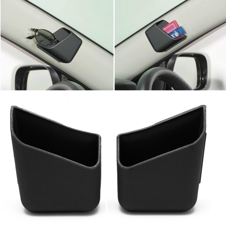 2 PCS Universal Car Accessories Glasses Organizer Storage Box Holder