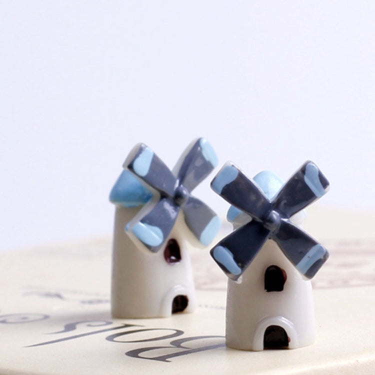 4 PCS Mini Cartoon Small Windmill Cottage Decoration Crafts, Small Windmill