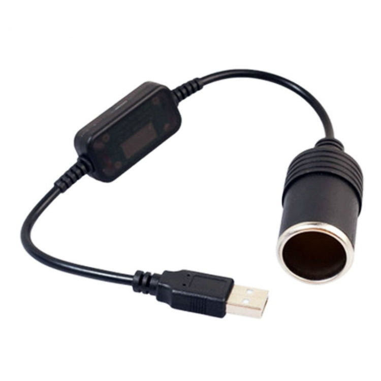Car Converter Adapter Wired Controller USB to Cigarette Lighter