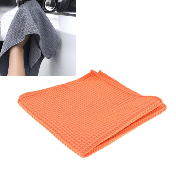 Pineapple Lattice Microfiber Lint-free Absorbent Honeycomb Car