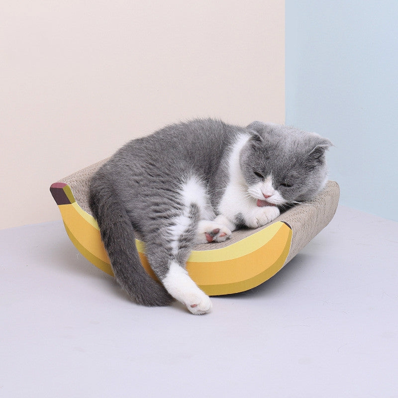 Corrugated Cat Scratching Board Cat Grinding Claw Board, Specification: 31.5x22x12cm