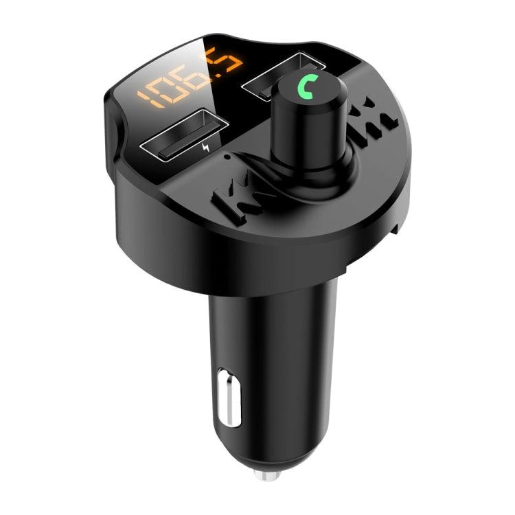T66 Car Bluetooth Car Charger Cigarette Lighter MP3 Player Hands-Free
