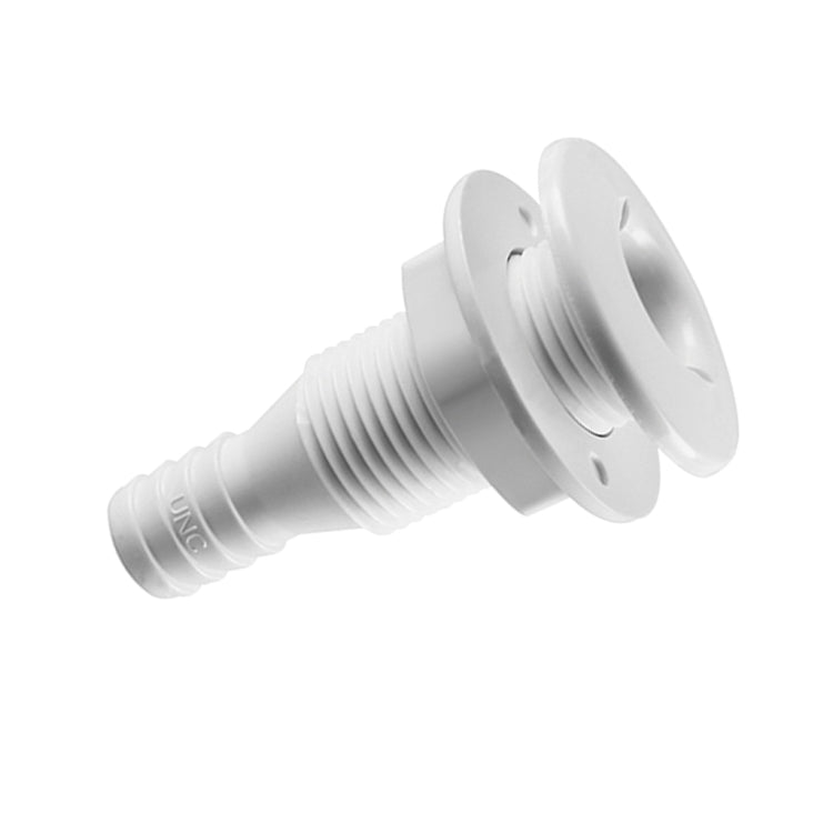 5/8 inch Plastic Thru-Hull Bilge Fitting For Bilge Pump Drain or Vent