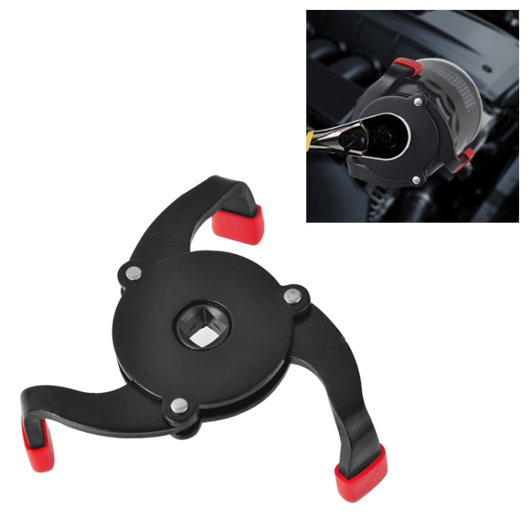 Car repair tools Oil Filter Wrench Tool with 3 Jaw Remover Tool for
