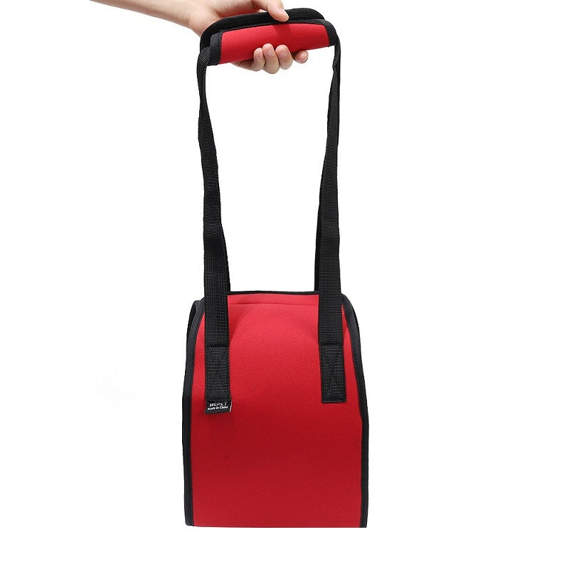 HCPET F1905 Disabled Dogs Assistive Belts Elderly Dogs Walking Assisted Leashes Pet Supplies, Size: M(Red)