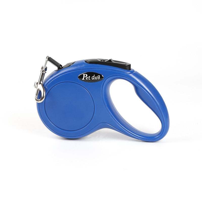 Pet Leash Automatic Retractable Dog Leash 3m(Dark Blue)