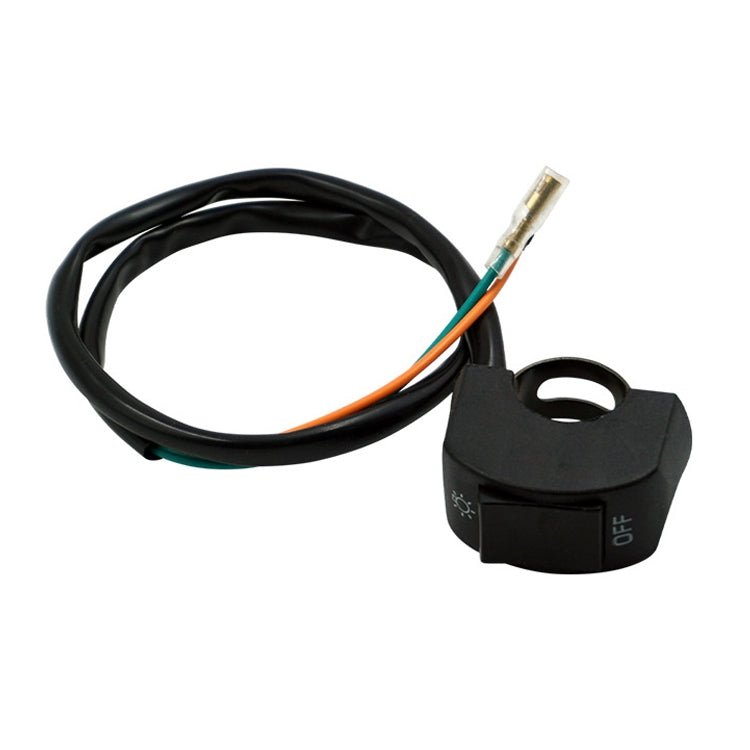 5 PCS Motorcycle Handlebar Tap Switch LED Headlight Break