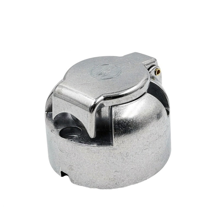 2 PCS VS171E-R 7P 12V Aluminum Alloy Truck RV Trailer Plug Socket Car