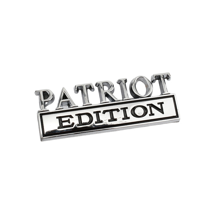 2 PCS Patriot Edition Metal Leaf Board Car Stickers Back Tail Box