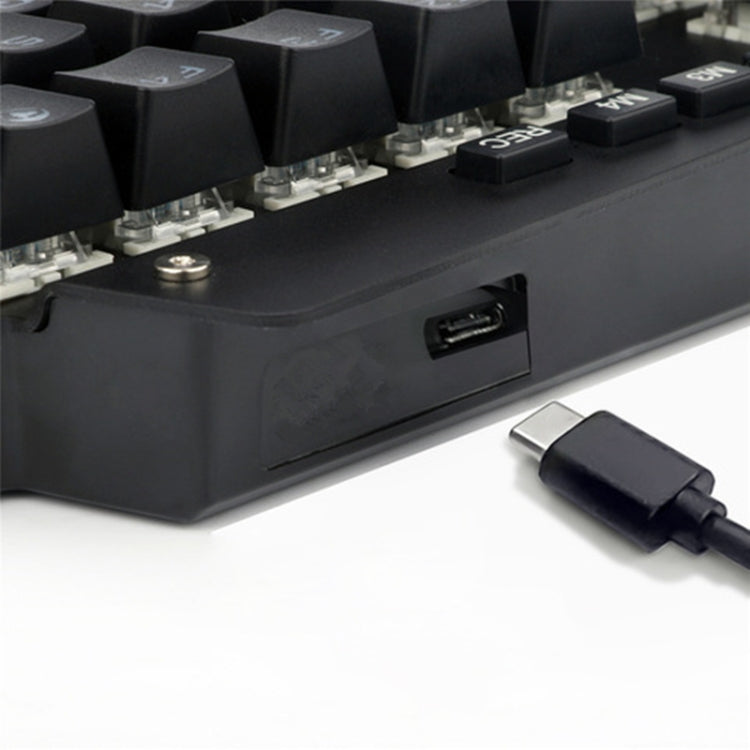 K700 44 Keys RGB Luminous Switchable Axis Gaming One-Handed Keyboard ...