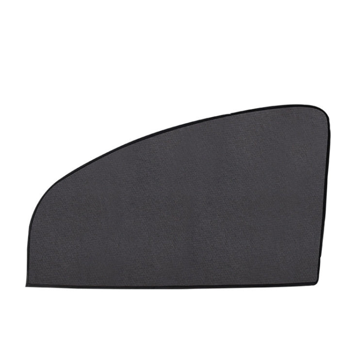 4 PCS Net Yarn Magnetic Suction Type Car Sunshade Curtain