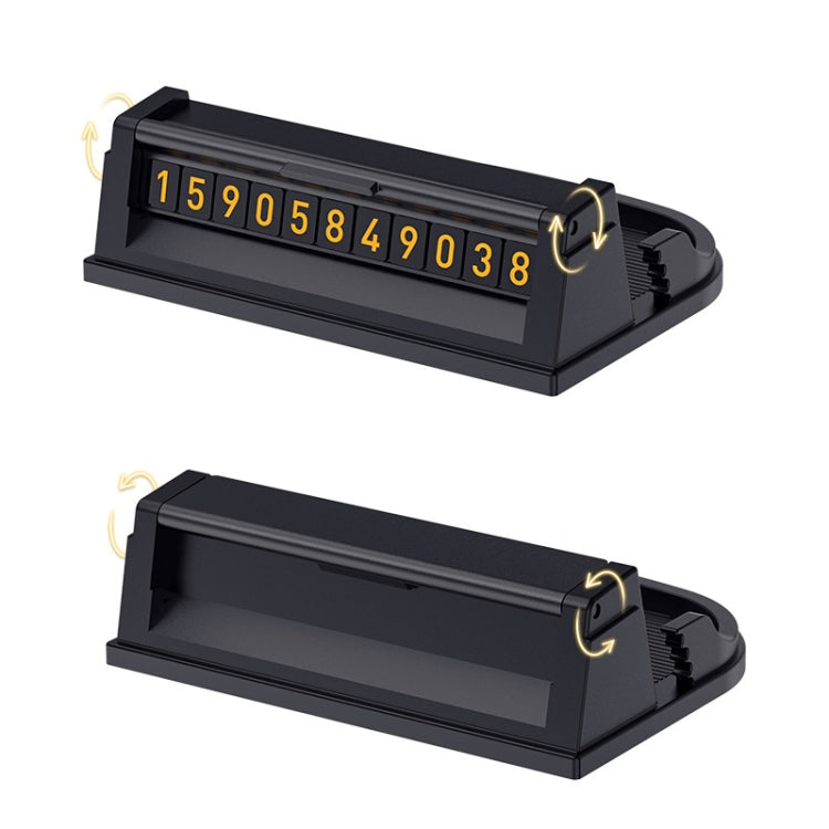 Car Temporary Parking Card Car Mobile Phone Holder Multi-Function