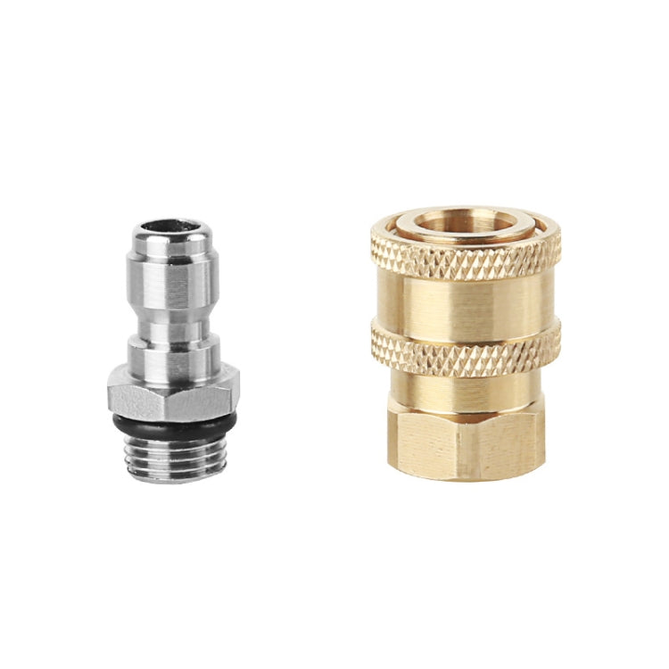 2 Sets High Pressure Spray Head Fast Insertion 1/4 Quick Pure Copper